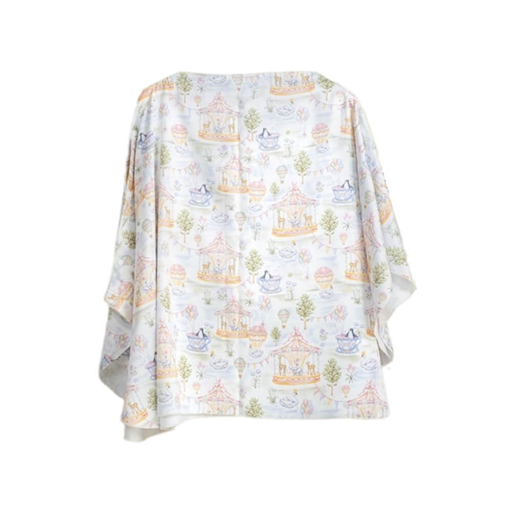 ผ้าคลุมให้นมโคคูโน่พร้อมกระเป๋า CoCoono Nursing Cover Circus garden